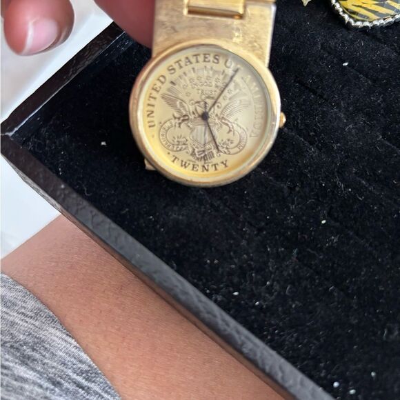 Colibri Quartz Money Clip Watch USA American Eagle timepiece accessory wallet - Picture 5 of 8